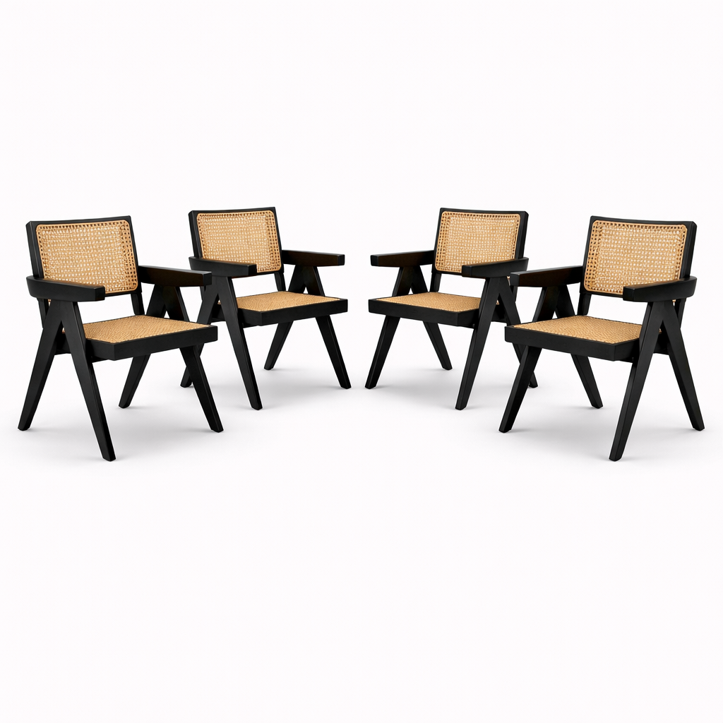 Antoine Lefèvre Cane Armchair