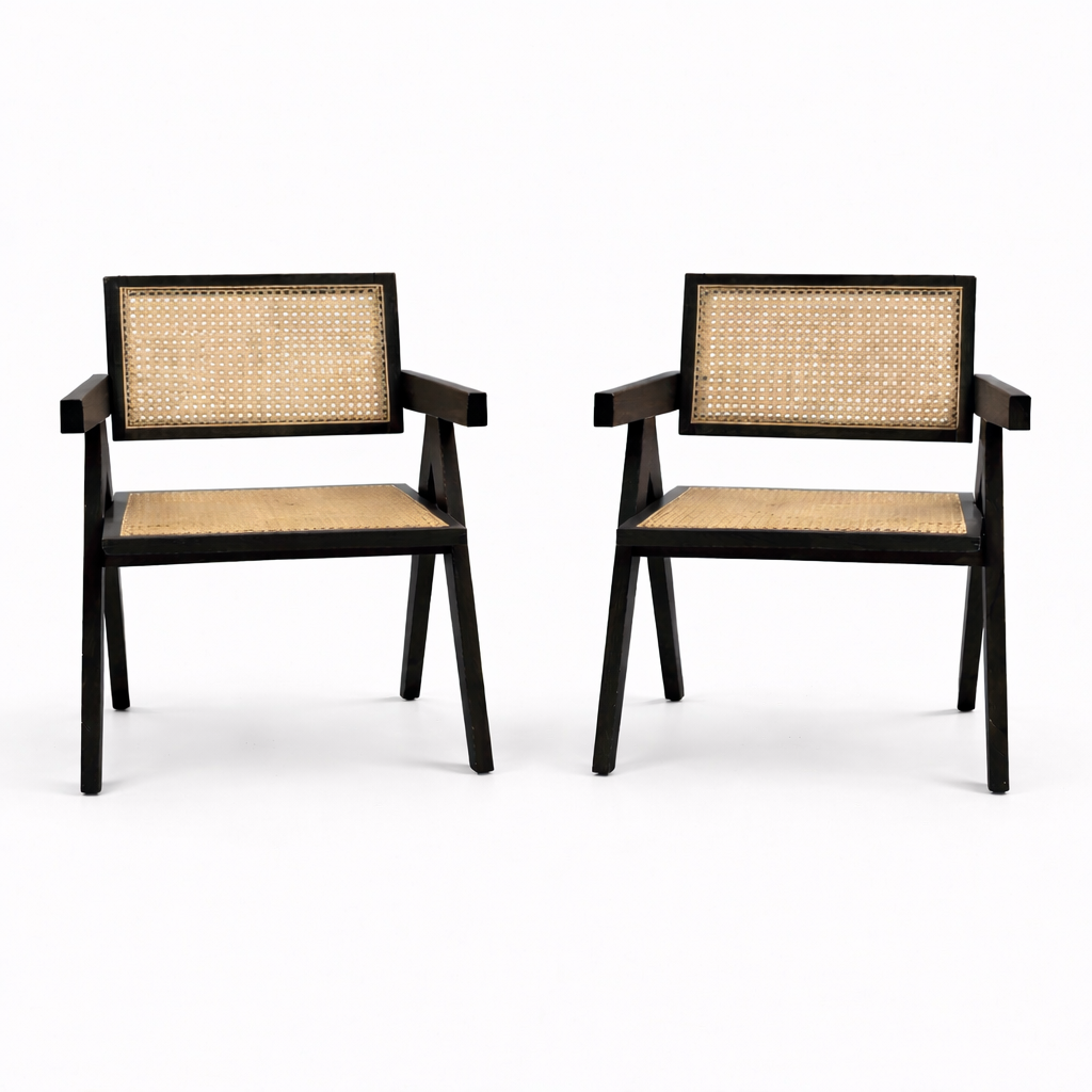 Antoine Lefèvre Cane Armchair