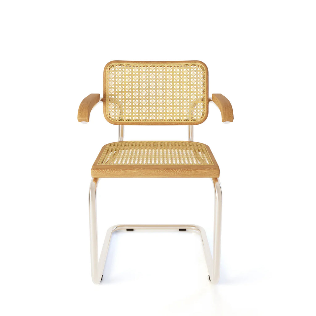 Pure Cane — The Chrome Frame Dining Chair