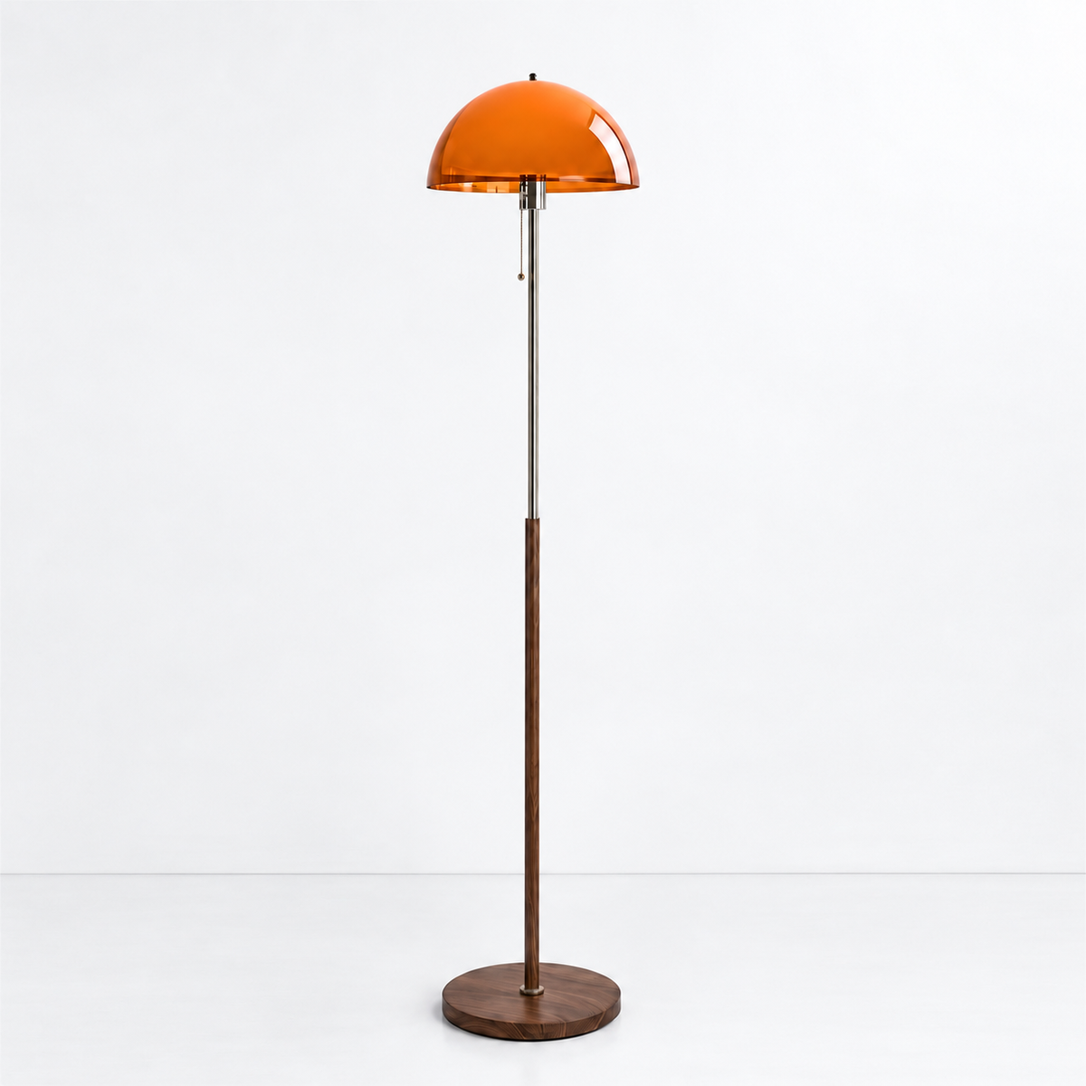 Bauhaus Amber Dome Lamp