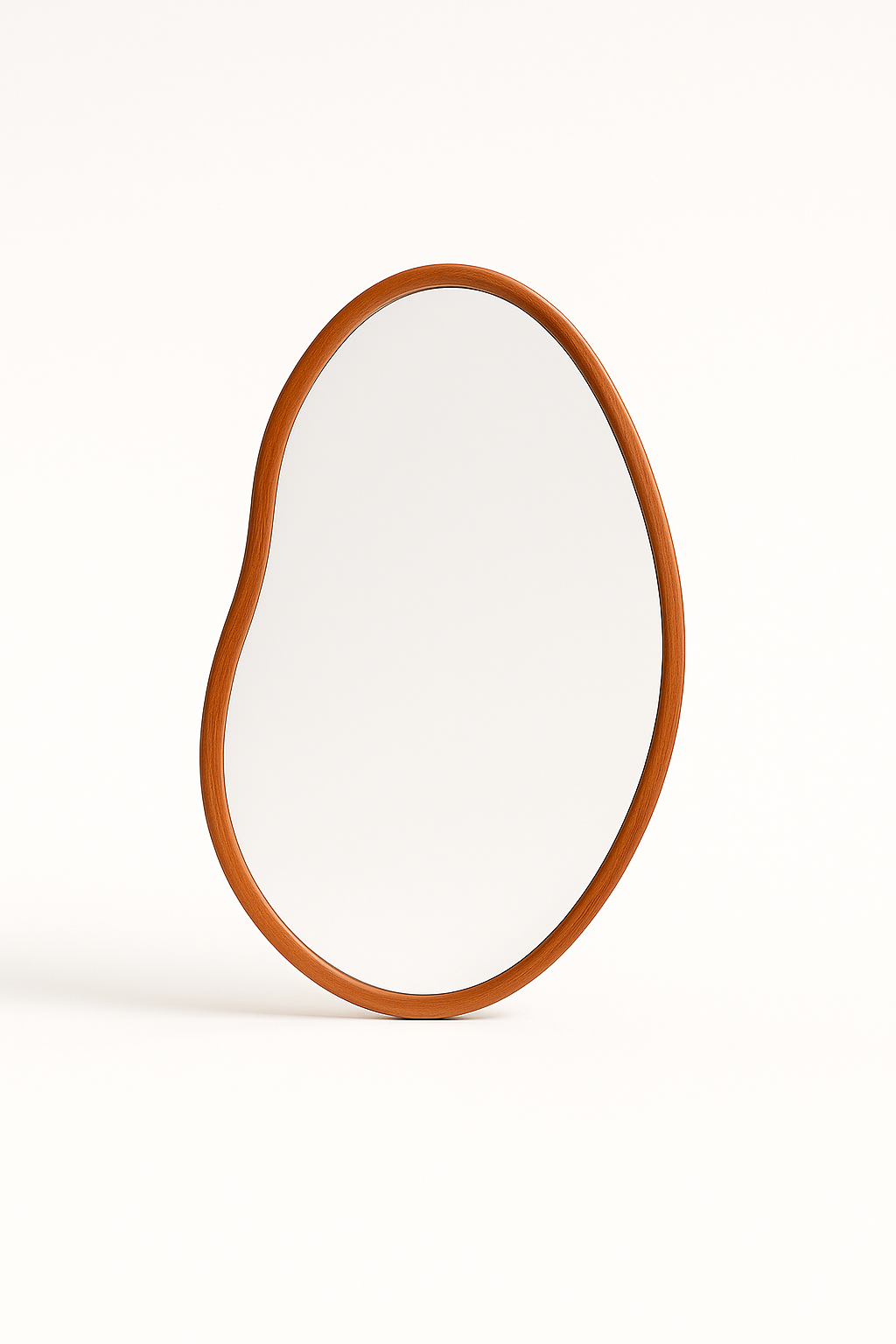 Irregular Wall Mirror Decorative Large Accent Mirror Vanity with Solid Wooden Frame for Livingroom Diningroom Bedroom Hallway