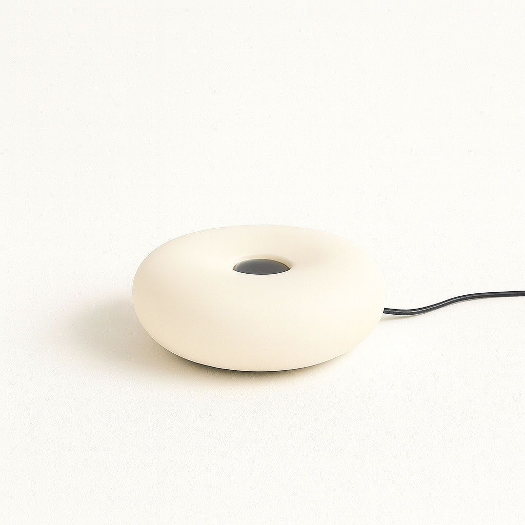 Enso Lamp — Sculptural Donut Light of Calm Radiance