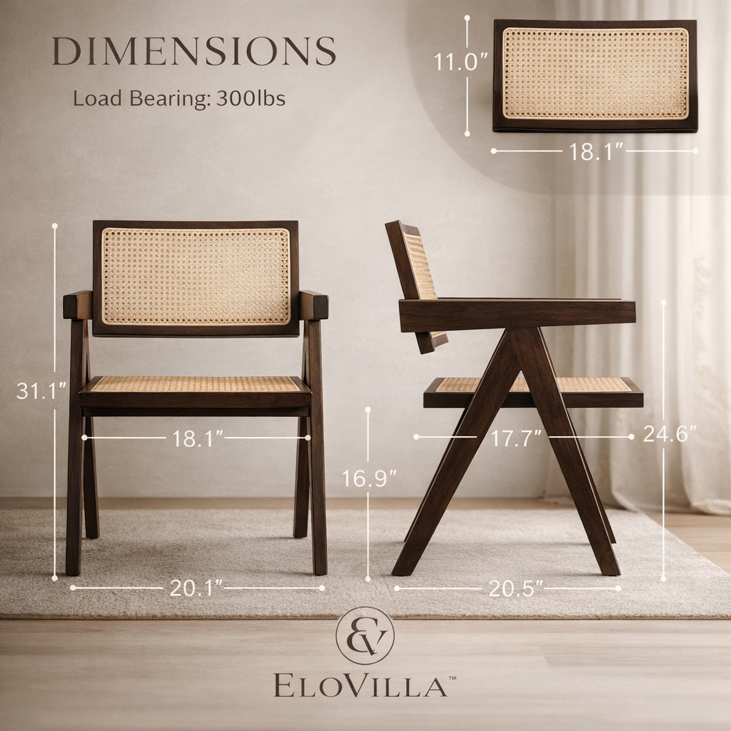 Antoine Lefèvre Cane Armchair