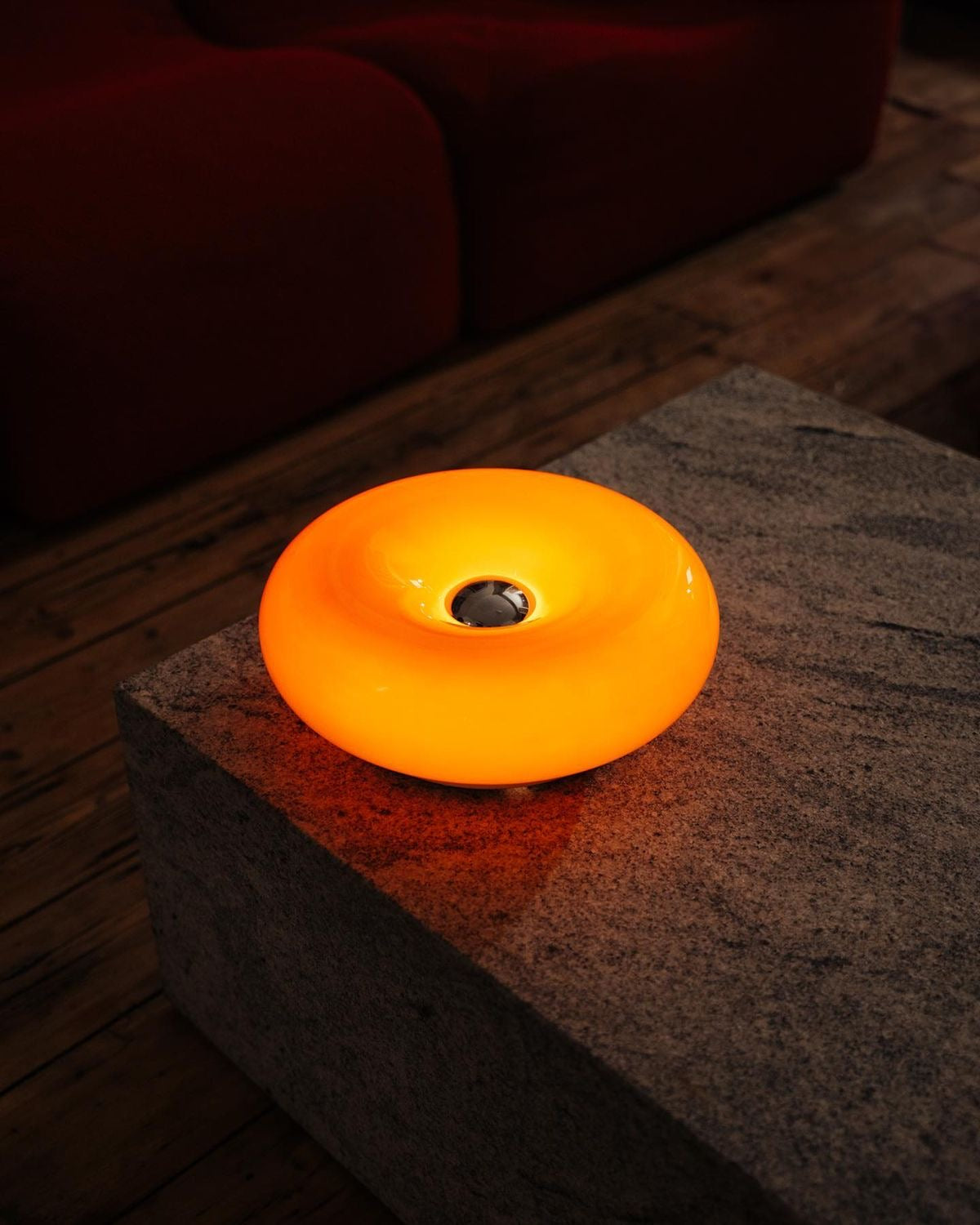 Enso Lamp — Sculptural Donut Light of Calm Radiance