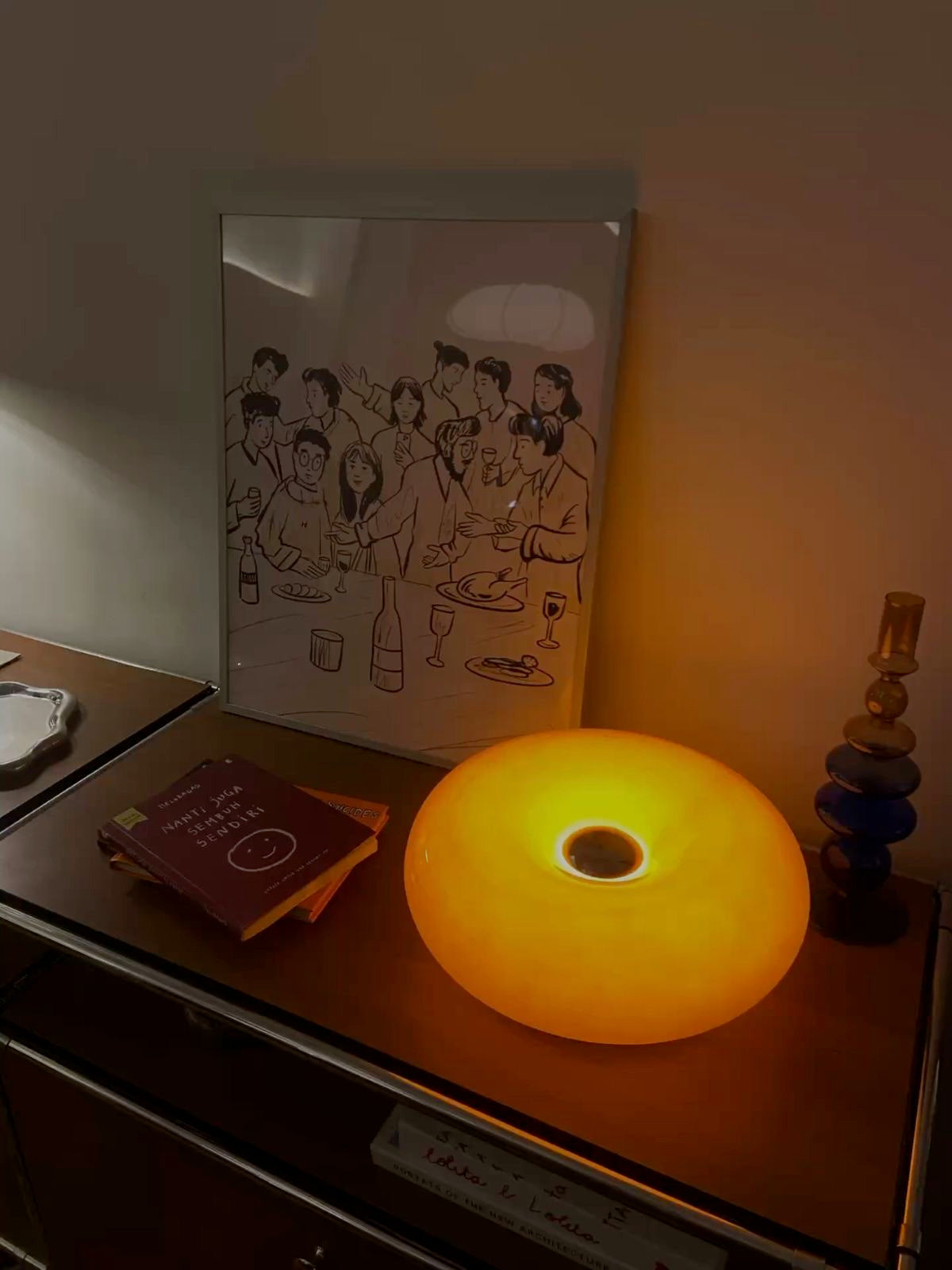 Enso Lamp — Sculptural Donut Light of Calm Radiance